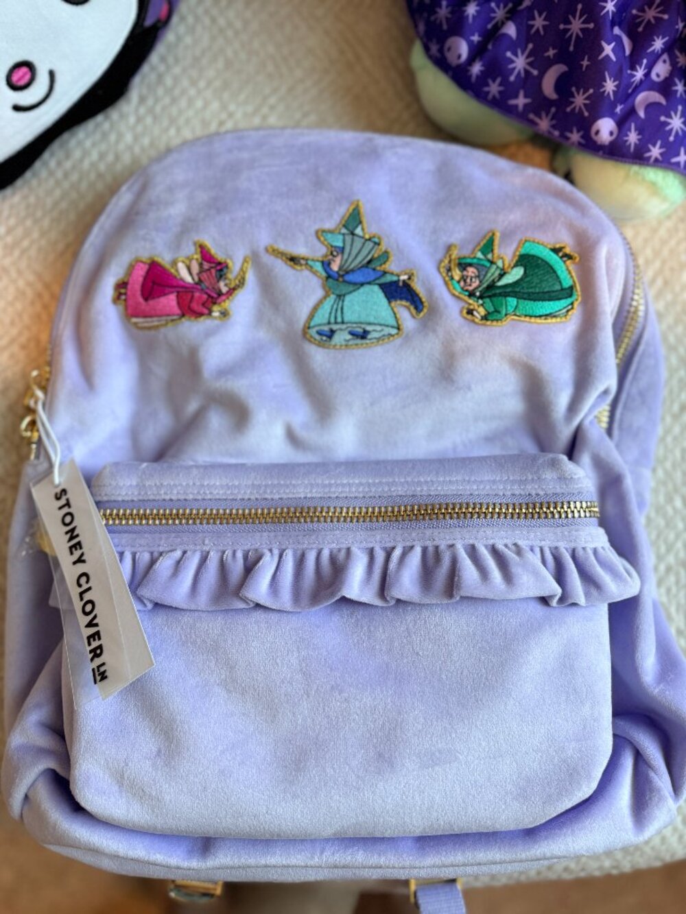 💜 Stoney Clover Lane Galaxy Backpack NWT Custom Flora Fauna Merryweather